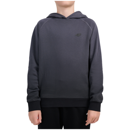 4F Sweatshirt M2687 Multicolour 5 Allover gyerek pulóver fekete Multicolour 5 Allover