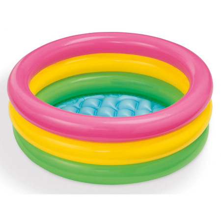 Felfújható medence Intex SunEnergiaszelet-Glow Baby Pool 57107NP rainbow