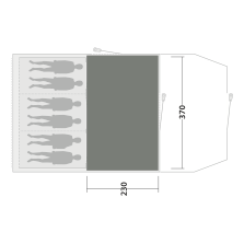 Outwell Cozy Carpet Carolina 6 sátorszőnyeg