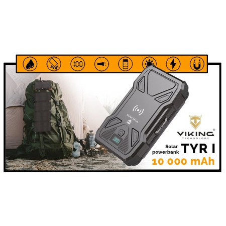Viking Technology Tyr II napelemes powerbank