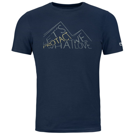 Ortovox 185 Merino Protact Ts M férfi póló k é k