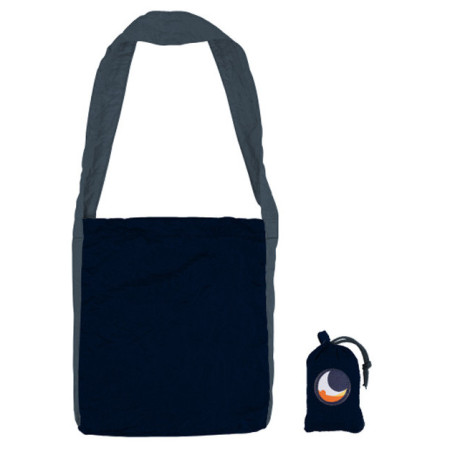 Ticket to the moon Eco Bag Small válltáska sötétkék Navy / Dark Grey