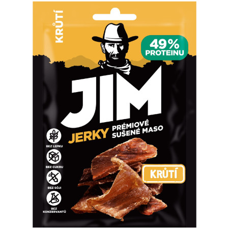 Jim Jerky Pulykahúsos jerky 23 g száritott hús