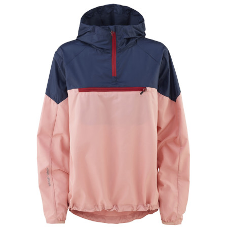 Női kabát Kari Traa Vilde Wind Anorak kék/rózsaszín
