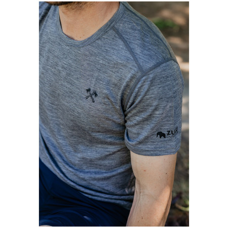 Zulu Merino Timber 160 Short Comfy férfi póló