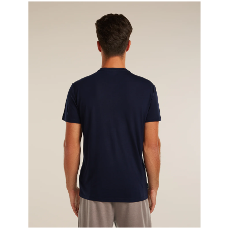 Icebreaker Merino Blend Core SS Tee Canoe Companions férfi funkcionális póló