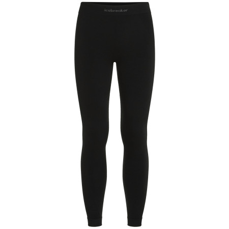 Icebreaker Men Merino Blend 260 ZoneKnit™ Seamless 27" Tights férfi funkcionális aláöltözet fekete Black