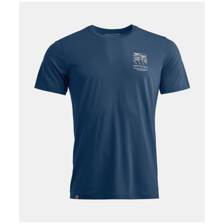 Ortovox 150 Cool Mtn Mission Ts M férfi funkcionális póló sötétkék Deep Ocean