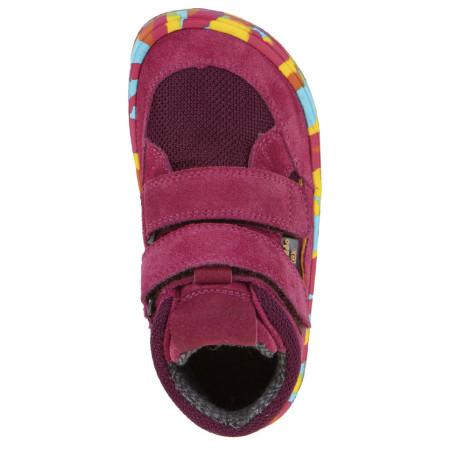 Froddo Barefoot Tex Fun Autumn Fuxia gyerek barefoot cipők egész éves használatra