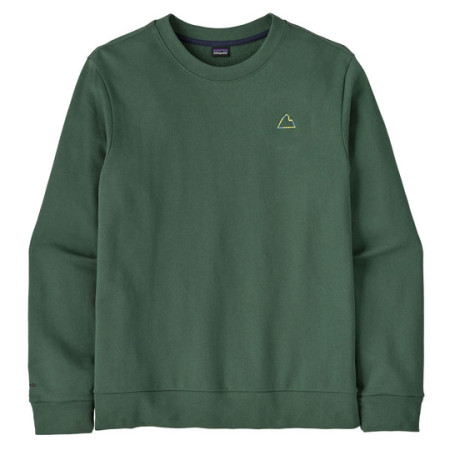 Patagonia M's Fitz Roy Massif Daily Crew férfi pulóver zöld Canopy Green