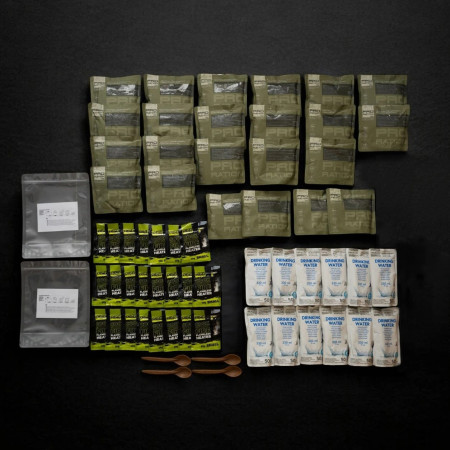 Adventure Menu Emergency food/water box főétel