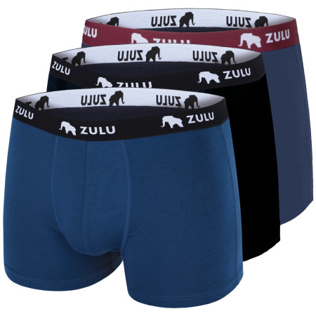 Zulu Bambus 210 4in 3-pack férfi boxer