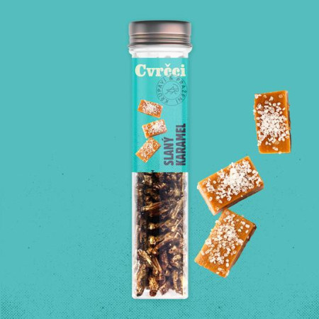 Ehető tücsök Sens Křupaví & pražení cvrčci - Dárkový set 4 chutí