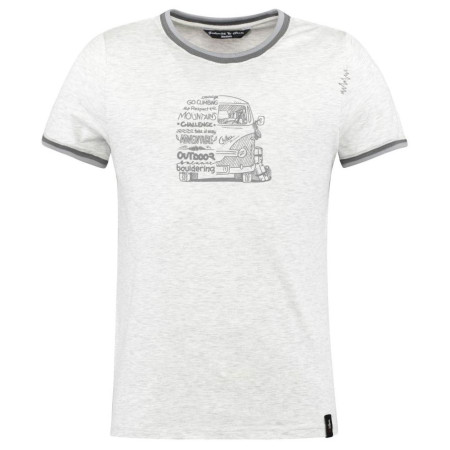 Chillaz Retro 1969 Bus férfi póló világosszürke