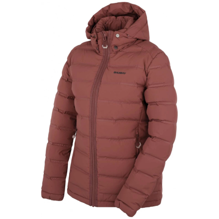 Husky Donnie L női dzseki sötét fekete fd. bordo