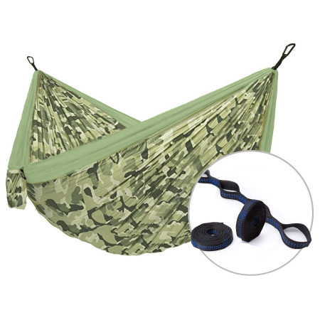 Hamaka.eu Camping double + Slap Strap hintaágy