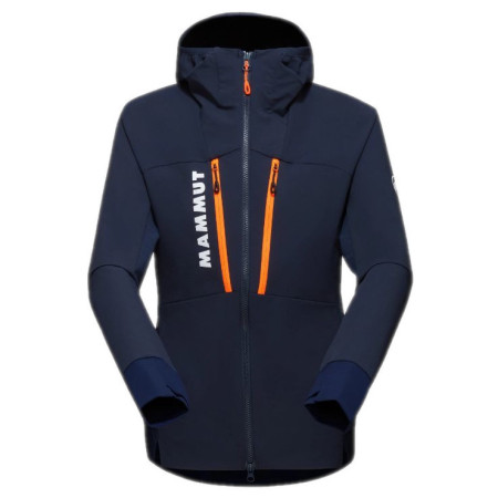 Mammut Aenergy SO Hybrid Hooded Jacket Women női dzseki kék/narancs