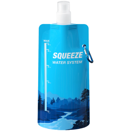 Lifesaver Squeeze Pouch x2 összecsukható kulacs