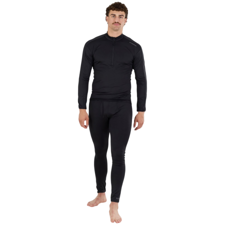 Fundango Novak Midlayer férfi funkcionális póló fekete black