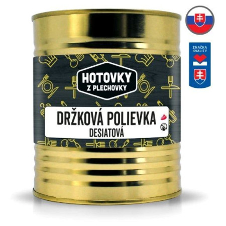 Hotovky z plechovky Pacalleves 800 ml leves