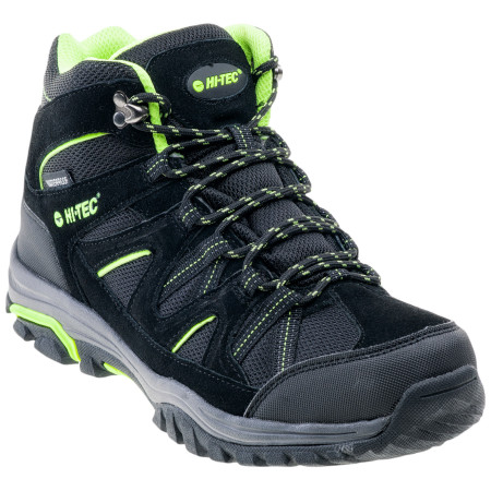 Férfi cipő Hi-Tec Raposo Mid WP fekete black/lime/dark grey