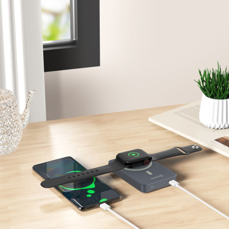 Swissten Fusion 10000 mAh Magsafe vezeték nélküli powerbank