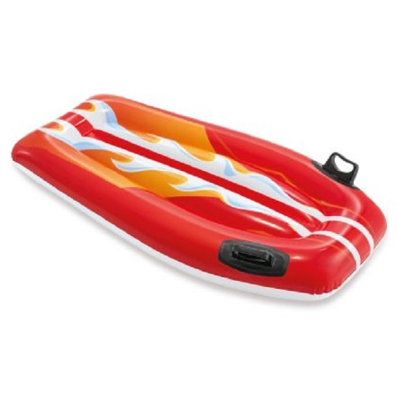 Felfújható gumimatrac kapaszkodókkal Intex (2018) 58165NP piros red