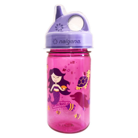 Nalgene Grip-n-Gulp 350 ml Sustain gyerek kulacs rózsaszín