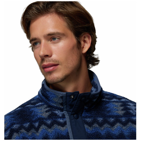 Columbia Helvetia™ II Printed Half Snap Fleece férfi pulóver