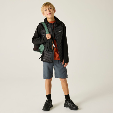 Regatta Junior Andreson Hybrid Black/Sealgr gyerek dzseki