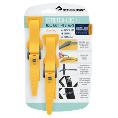 Univerzális szalag Sea to Summit Stretch-Loc 15 - 20mm x 375mm