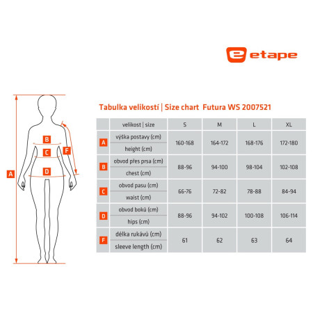 Etape Futura WS női dzseki