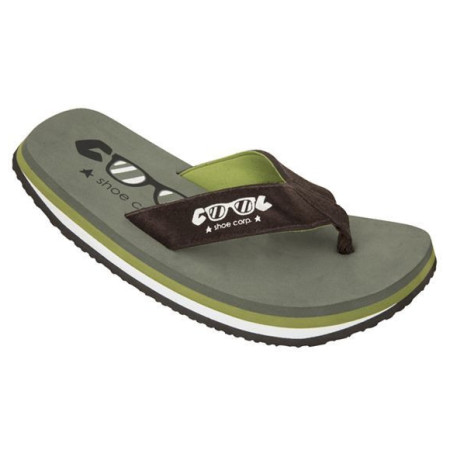 Férfi flip-flop Cool Original fekete/zöld