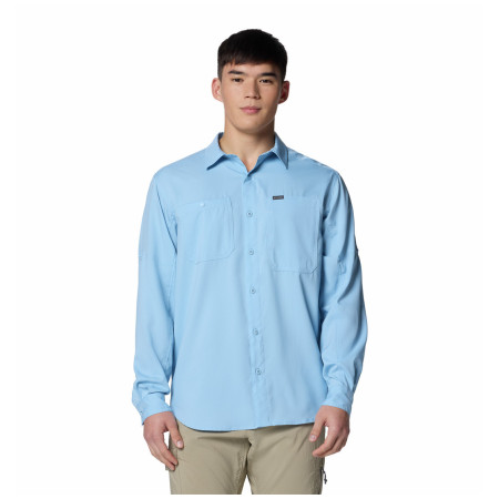Columbia Silver Ridge™ Utility Lite Long Sleeve férfi ing világoskék Ripple Blue