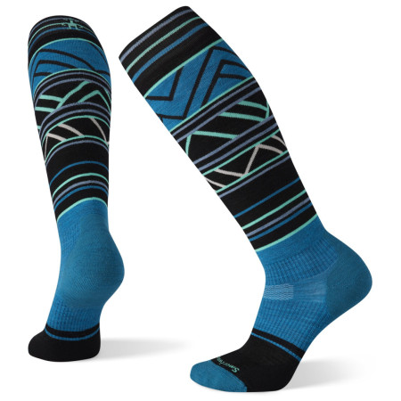 Női térdzokni Smartwool W Performance Snow Trgtd Cshn Ptrn Otc kék