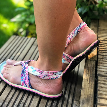 Gumbies Slingback Mint & Pink női szandál