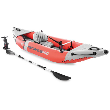 Felfújható kajak Intex Excursion Pro K1 szürke / fekete