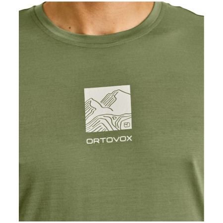 Ortovox 120 Cool Tec Abstract férfi funkcionális póló