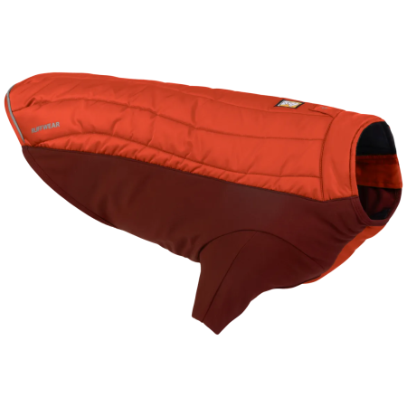 Ruffwear Powder Hound Jacket ruházat kutyáknak narancs Persimmon Orange