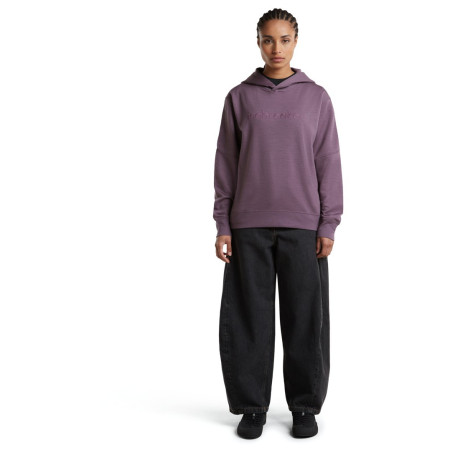Icebreaker W Mer 360 RealFleece Elemental LS Hood női funkcionális pulóver