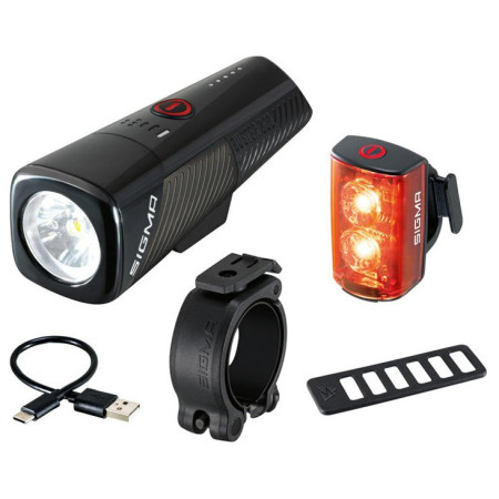 Sigma Buster 800 + Buster RL 80 első/hátsó lámpa