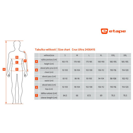 Etape Crux Ultra férfi dzseki