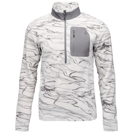Black Diamond Rift HZ Fleece Jacket férfi pulóver szürke Relief-Alloy-Steel Grey