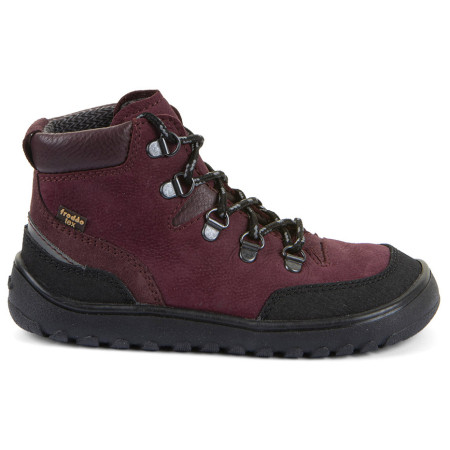 Froddo Barefoot Up Trail Tex Bordeaux gyerek barefoot cipők egész éves használatra