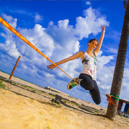 Gibbon Travelline Treewear Set slackline