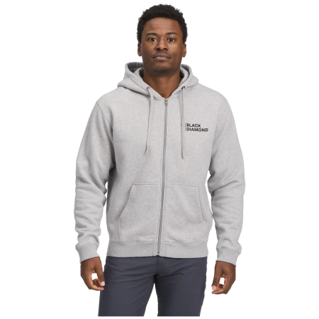 Black Diamond M Mini Stacked Fz Hoody férfi pulóver
