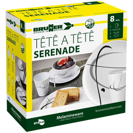 Brunner Set tête-à-tête Serenade 8 pcs edénykészlet