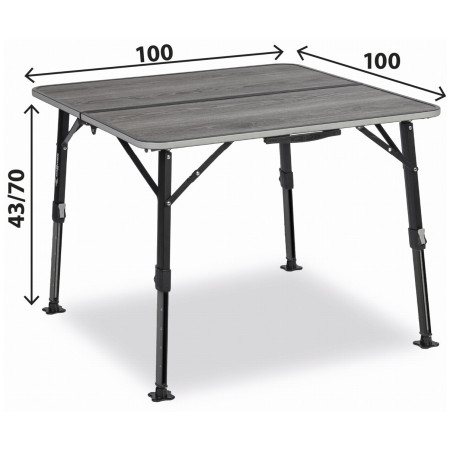 Brunner Elùtop Compack Square 100 asztal