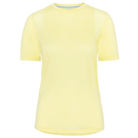 Kari Traa Embla Wool Tee női funkcionális felső sárga Mellow Yellow