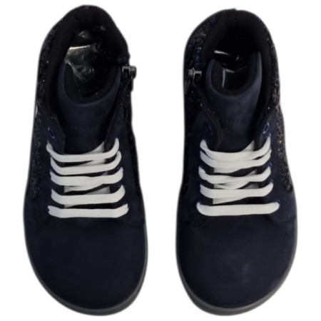 beBare 3485SA Navy gyerek barefoot cipő